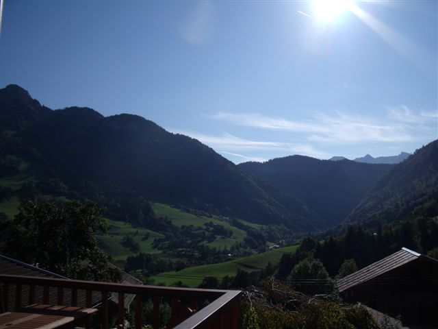 foto 16 Huurhuis van particulieren La Clusaz chalet Rhne-Alpes Haute-Savoie Uitzicht vanaf het balkon