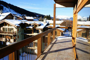 foto 2 Huurhuis van particulieren Courchevel appartement Rhne-Alpes Savoie Uitzicht vanaf het balkon