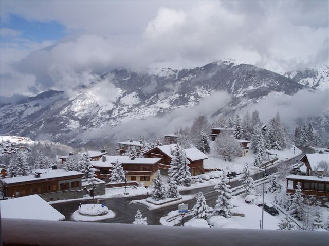 foto 17 Huurhuis van particulieren Courchevel appartement Rhne-Alpes Savoie Uitzicht vanaf het balkon