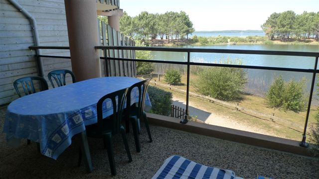 foto 7 Huurhuis van particulieren Hourtin appartement Aquitaine Gironde Uitzicht vanaf het terras