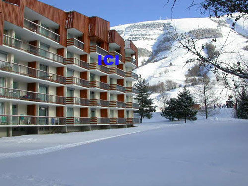 foto 7 Huurhuis van particulieren Les 2 Alpes studio Rhne-Alpes Isre Het aanzicht van de woning