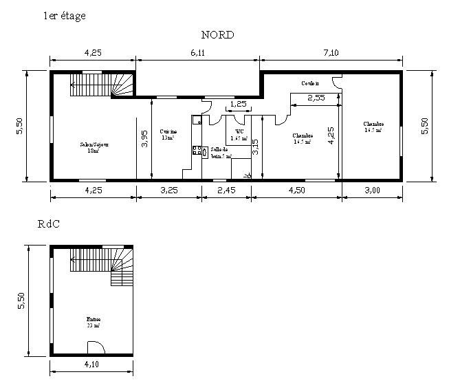 foto 17 Huurhuis van particulieren Colmar gite Elzas Haut-Rhin Plattegrond van de woning