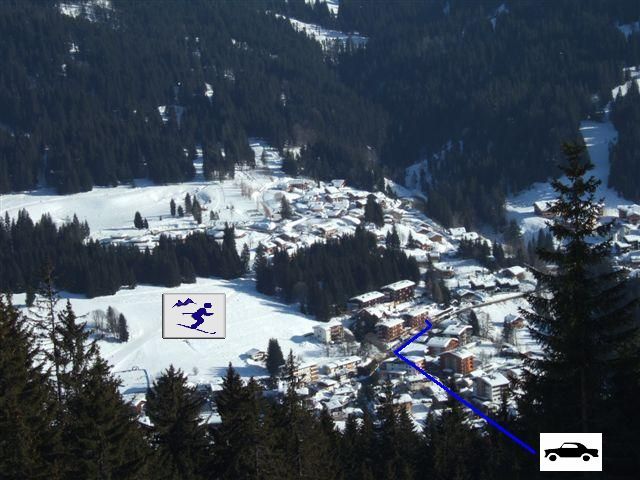 foto 3 Huurhuis van particulieren Les Gets studio Rhne-Alpes Haute-Savoie Overig uitzicht