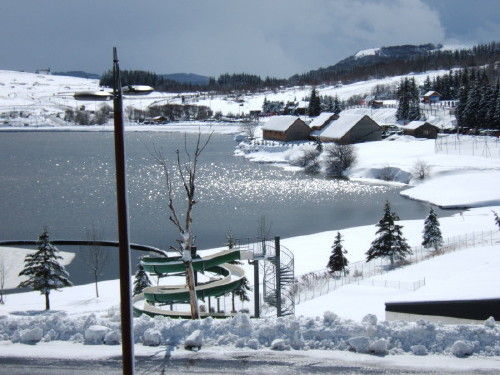 foto 0 Huurhuis van particulieren Besse - Super Besse studio Auvergne Puy-de-Dme Uitzicht vanaf het balkon