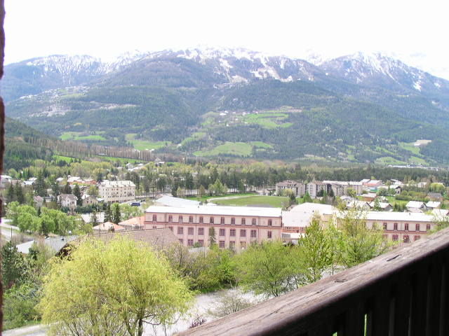 foto 8 Huurhuis van particulieren Barcelonnette appartement Provence-Alpes-Cte d'Azur Alpes de Haute-Provence Uitzicht vanaf het balkon