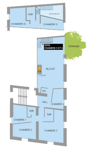 foto 15 Huurhuis van particulieren Valloire appartement Rhne-Alpes Savoie Plattegrond van de woning