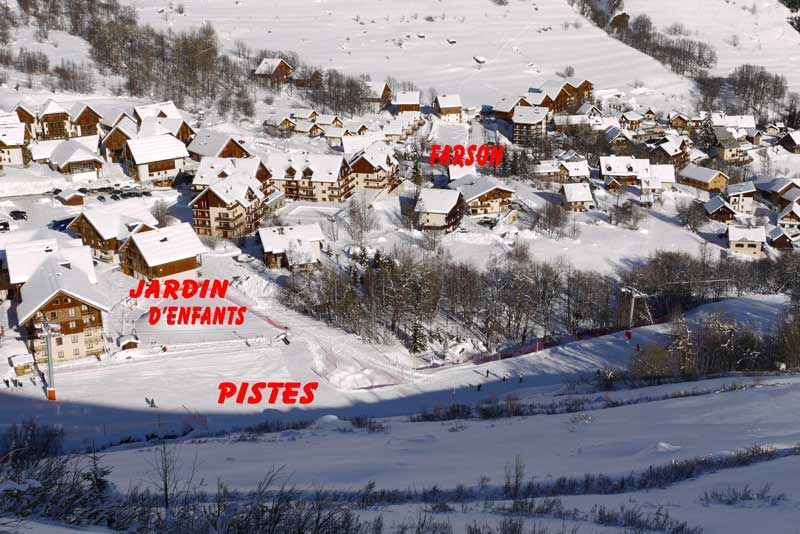 foto 16 Huurhuis van particulieren Saint Sorlin d'Arves chalet Rhne-Alpes Savoie Plattegrond van de woning