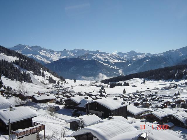 foto 13 Huurhuis van particulieren Les Saisies appartement Rhne-Alpes Savoie Uitzicht vanaf het balkon