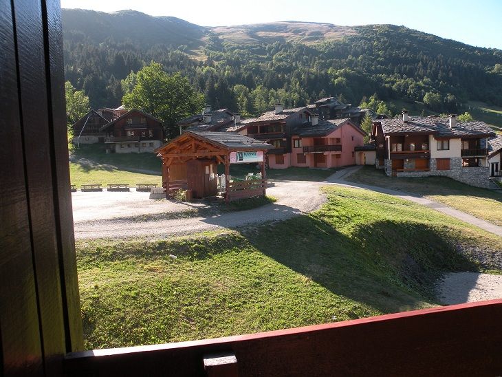 foto 11 Huurhuis van particulieren Valmorel appartement Rhne-Alpes Savoie Uitzicht vanaf het terras