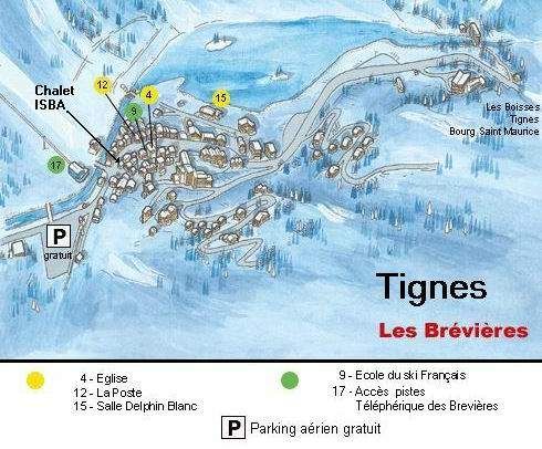 foto 19 Huurhuis van particulieren Tignes chalet Rhne-Alpes Savoie Plattegrond van de woning