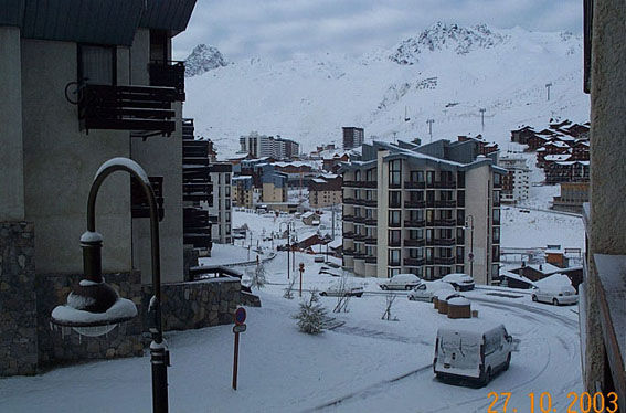 foto 8 Huurhuis van particulieren Tignes appartement Rhne-Alpes Savoie Uitzicht vanaf het balkon