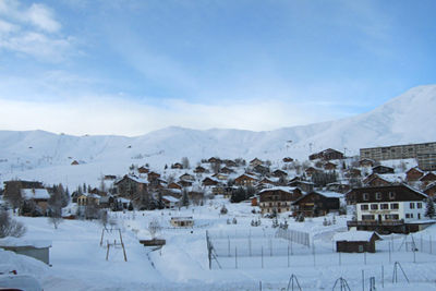 foto 8 Huurhuis van particulieren La Toussuire studio Rhne-Alpes Savoie Uitzicht vanaf het balkon