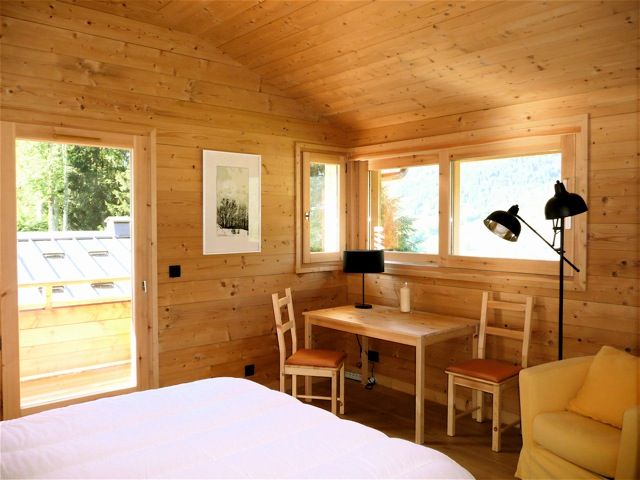 foto 14 Huurhuis van particulieren Les Contamines Montjoie chalet Rhne-Alpes Haute-Savoie slaapkamer 1