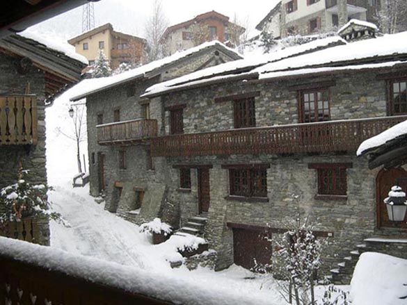 foto 6 Huurhuis van particulieren Val Cenis appartement Rhne-Alpes Savoie Uitzicht vanaf het balkon