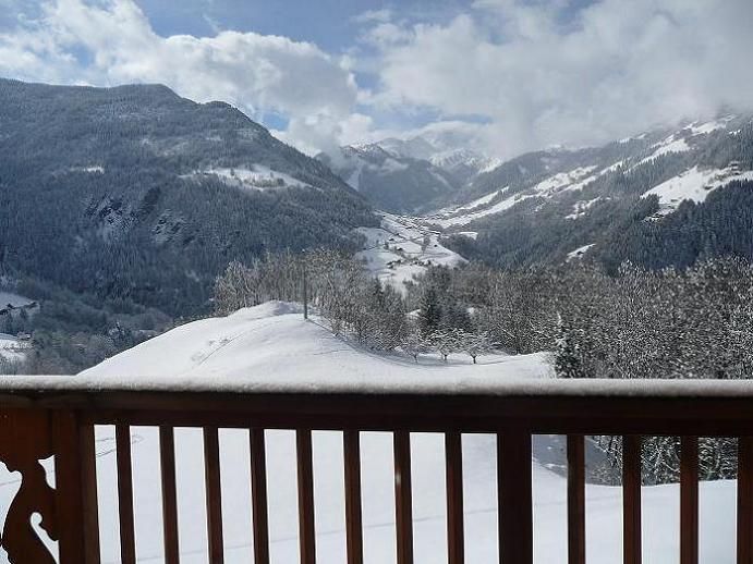 foto 5 Huurhuis van particulieren Areches Beaufort appartement Rhne-Alpes Savoie Uitzicht vanaf het balkon