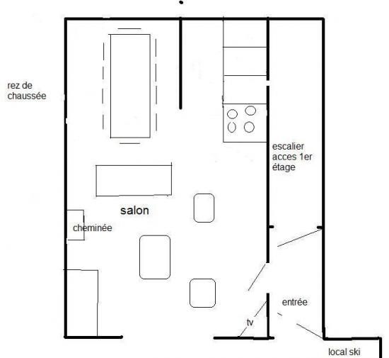 foto 17 Huurhuis van particulieren Valloire chalet Rhne-Alpes Savoie Plattegrond van de woning