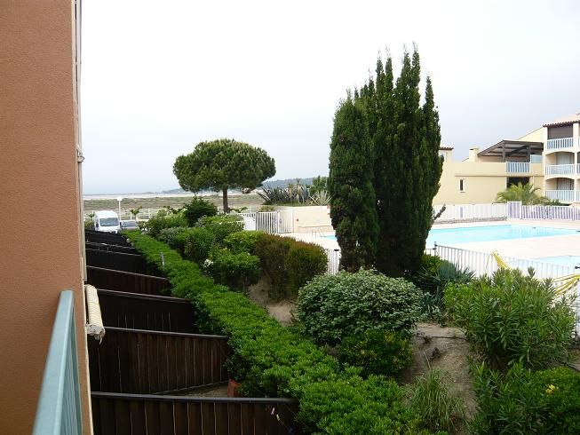 foto 9 Huurhuis van particulieren Gruissan studio Languedoc-Roussillon Aude Uitzicht vanaf het balkon