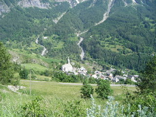 foto 5 Huurhuis van particulieren Orcires Merlette appartement Provence-Alpes-Cte d'Azur Hautes-Alpes Uitzicht vanaf het terras