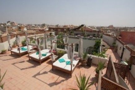 foto 6 Huurhuis van particulieren Marrakech chambrehote   Uitzicht vanaf het terras