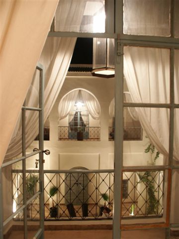foto 10 Huurhuis van particulieren Marrakech chambrehote   Uitzicht vanaf het balkon