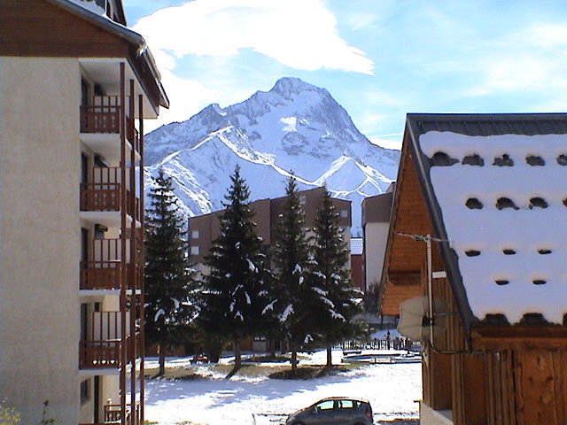 foto 1 Huurhuis van particulieren Les 2 Alpes appartement Rhne-Alpes Isre Uitzicht vanaf het balkon