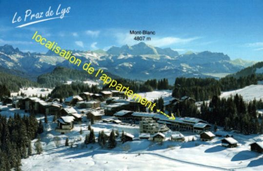 foto 14 Huurhuis van particulieren Praz de Lys Sommand appartement Rhne-Alpes Haute-Savoie Zicht op de omgeving