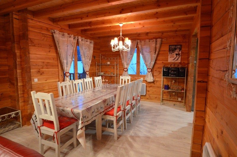 foto 4 Huurhuis van particulieren Les Saisies chalet Rhne-Alpes Savoie Eetkamer