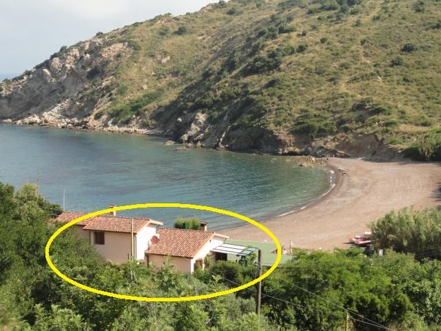 foto 0 Huurhuis van particulieren Rio nell'Elba appartement Toscane Eiland Elba Het aanzicht van de woning