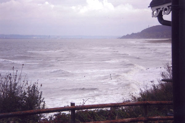 foto 1 Huurhuis van particulieren Honfleur maison Basse-Normandie Calvados Uitzicht vanaf het terras