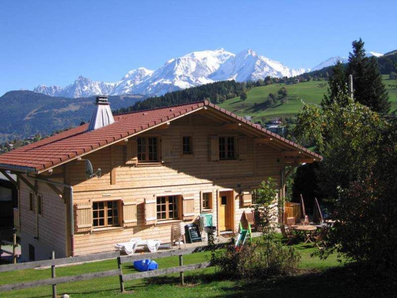 foto 1 Huurhuis van particulieren Combloux chalet Rhne-Alpes Haute-Savoie Het aanzicht van de woning