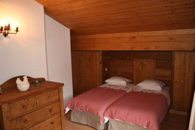 foto 6 Huurhuis van particulieren Les Contamines Montjoie chalet Rhne-Alpes Haute-Savoie slaapkamer 2