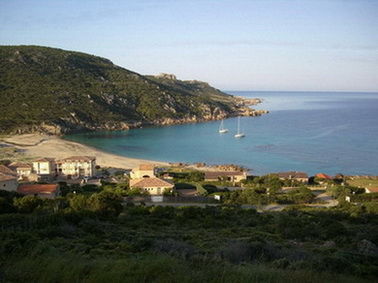 foto 3 Huurhuis van particulieren Tizzano villa Corsica Corse du Sud Uitzicht vanaf het terras