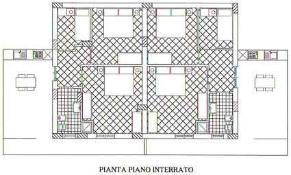 foto 17 Huurhuis van particulieren Castellammare del Golfo villa Sicili Trapani (provincie) Plattegrond van de woning