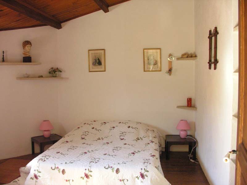 foto 3 Huurhuis van particulieren La Roque-sur-Cze gite Languedoc-Roussillon Gard slaapkamer 1