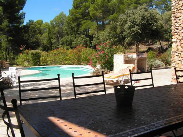 foto 8 Huurhuis van particulieren Aups villa Provence-Alpes-Cte d'Azur Var Uitzicht vanaf het terras