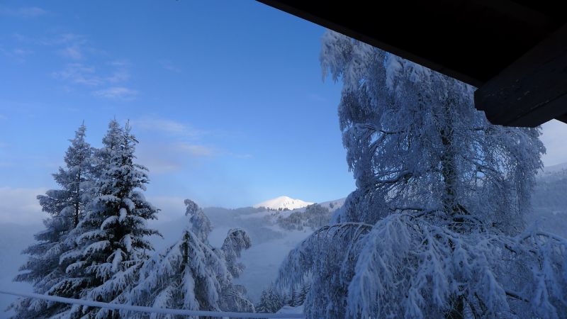 foto 17 Huurhuis van particulieren Les Gets chalet Rhne-Alpes Haute-Savoie Uitzicht vanaf de woning