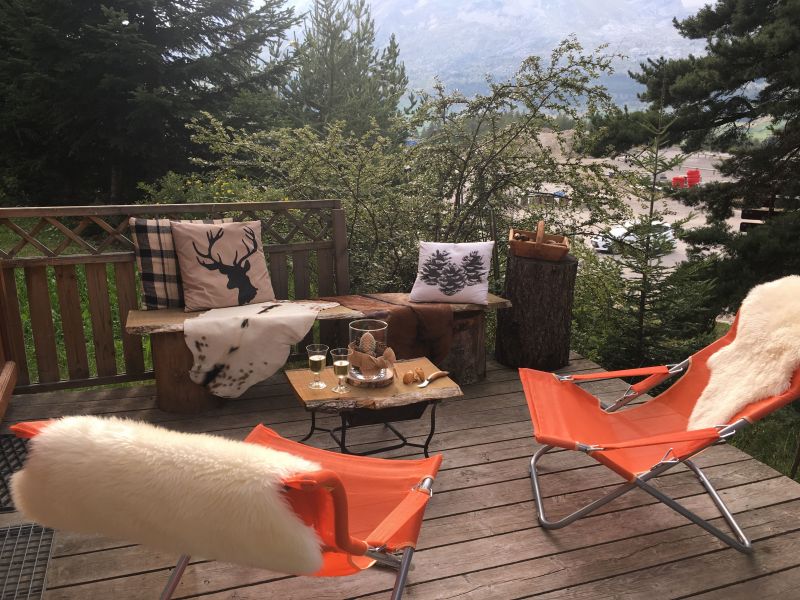 foto 18 Huurhuis van particulieren La joue du Loup appartement Provence-Alpes-Cte d'Azur Hautes-Alpes Uitzicht vanaf het terras