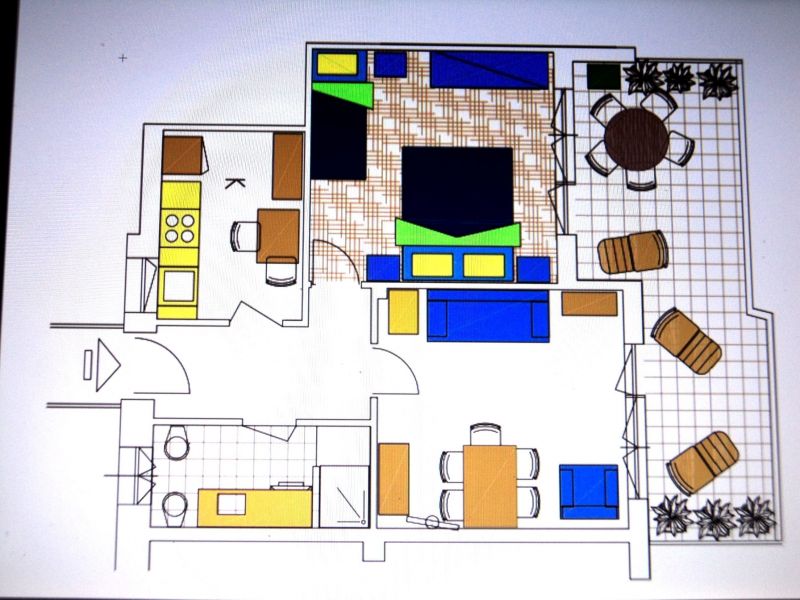 foto 18 Huurhuis van particulieren Ospedaletti appartement Liguri Imperia (provincie) Plattegrond van de woning