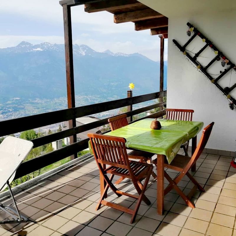 foto 23 Huurhuis van particulieren Pila chalet Val-dAosta Aosta (provincie) Uitzicht vanaf het terras
