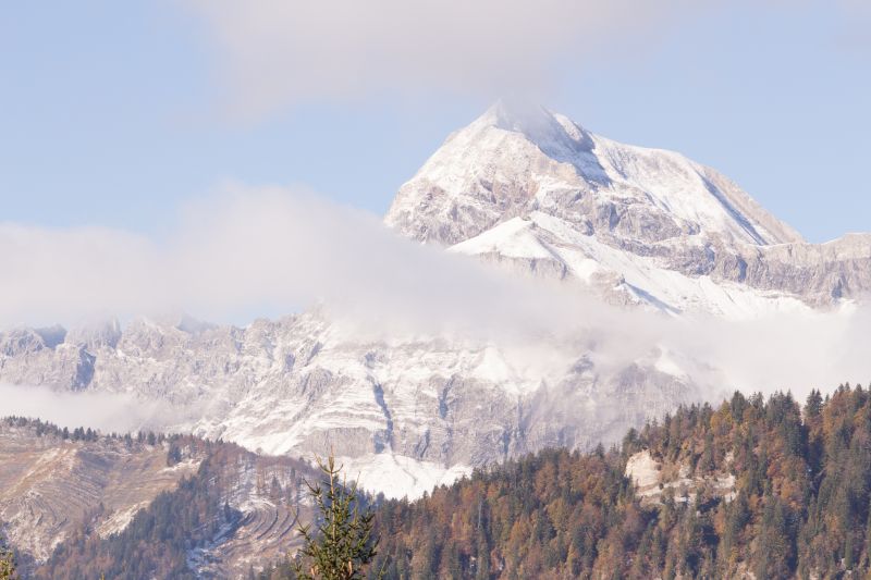 foto 1 Huurhuis van particulieren Notre Dame de Bellecombe appartement Rhne-Alpes Savoie Uitzicht vanaf het balkon