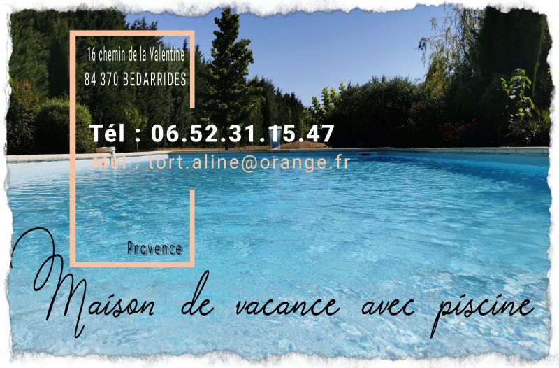foto 0 Huurhuis van particulieren Avignon maison Provence-Alpes-Cte d'Azur Vaucluse Zwembad