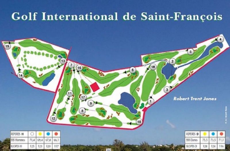 foto 13 Huurhuis van particulieren Saint Francois gite Grande Terre  Zicht op de omgeving