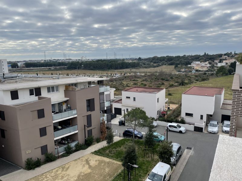 foto 12 Huurhuis van particulieren Montpellier appartement Languedoc-Roussillon Hrault Uitzicht vanaf het terras
