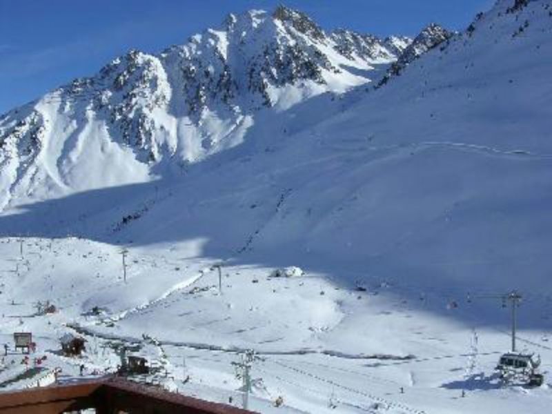 foto 0 Huurhuis van particulieren La Mongie studio Midi-Pyrnes Hautes-Pyrnes Uitzicht vanaf het balkon