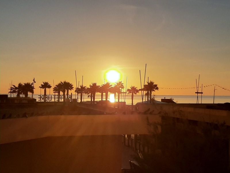 foto 4 Huurhuis van particulieren Canet-en-Roussillon appartement Languedoc-Roussillon  Uitzicht vanaf het balkon