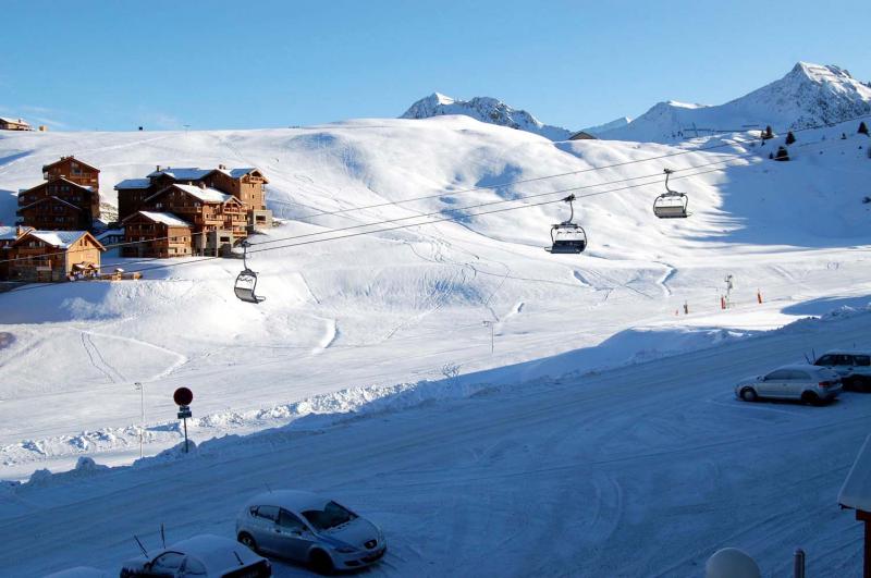 foto 10 Huurhuis van particulieren La Plagne studio Rhne-Alpes Savoie Uitzicht vanaf het balkon