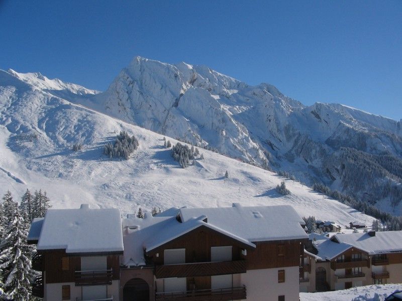 foto 0 Huurhuis van particulieren Manigod-Croix Fry/L'tale-Merdassier appartement Rhne-Alpes Haute-Savoie Uitzicht vanaf het balkon