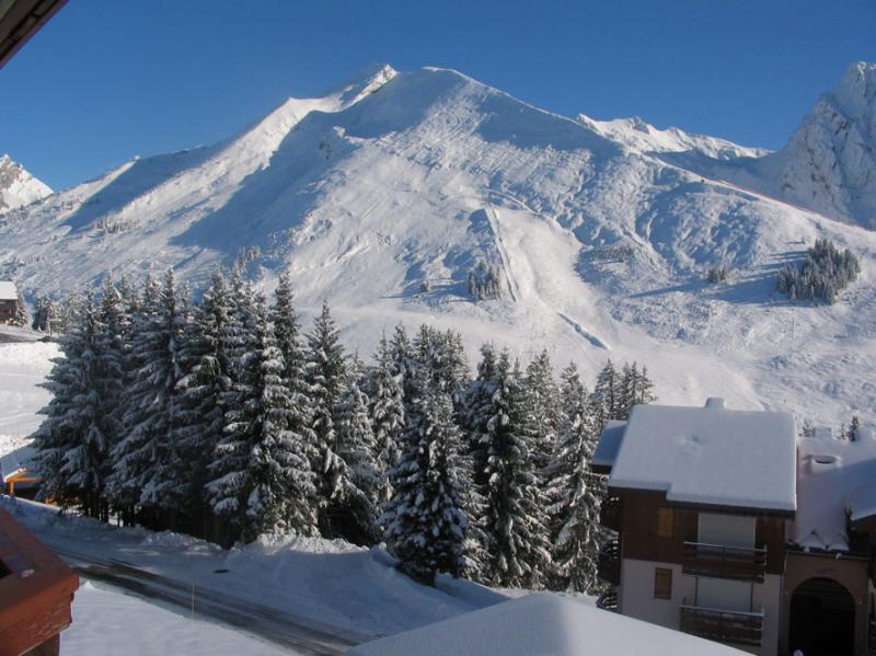 foto 1 Huurhuis van particulieren Manigod-Croix Fry/L'tale-Merdassier appartement Rhne-Alpes Haute-Savoie Uitzicht vanaf het balkon