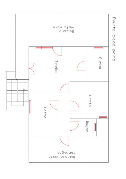 foto 3 Huurhuis van particulieren Lecce villa Pouilles Lecce (provincie) Plattegrond van de woning