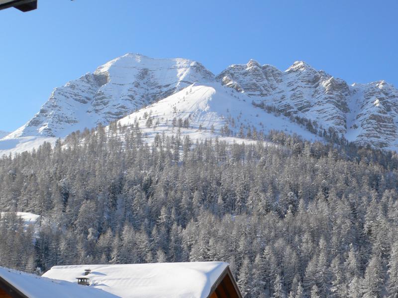 foto 5 Huurhuis van particulieren Vars appartement Provence-Alpes-Cte d'Azur Hautes-Alpes Uitzicht vanaf het balkon